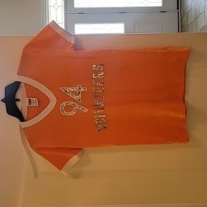 Victorias Secret PINK TN VOLUNTEERS ringer tee